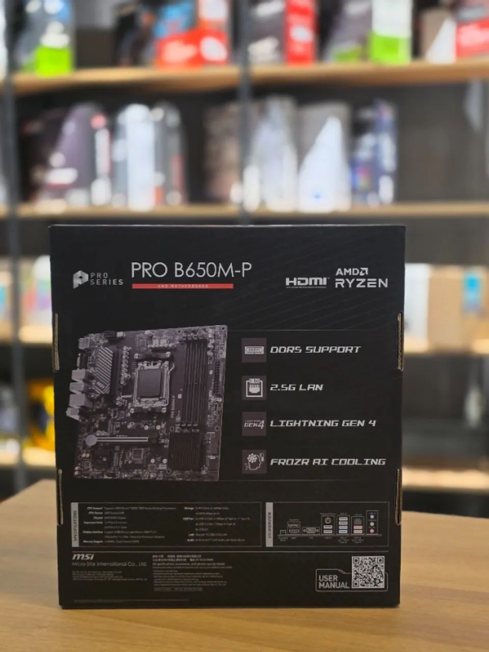 Placa-Mãe MSI PRO B650M-P Socket AM5 - Foto 3
