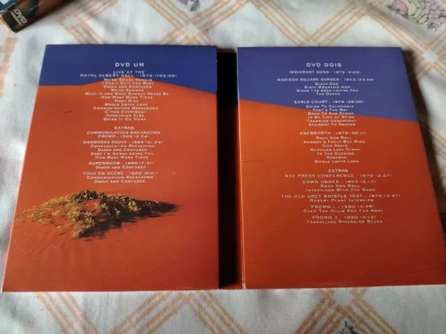 Led Zeppelin 2003 Dvd Duplo Box Completo - Foto 4