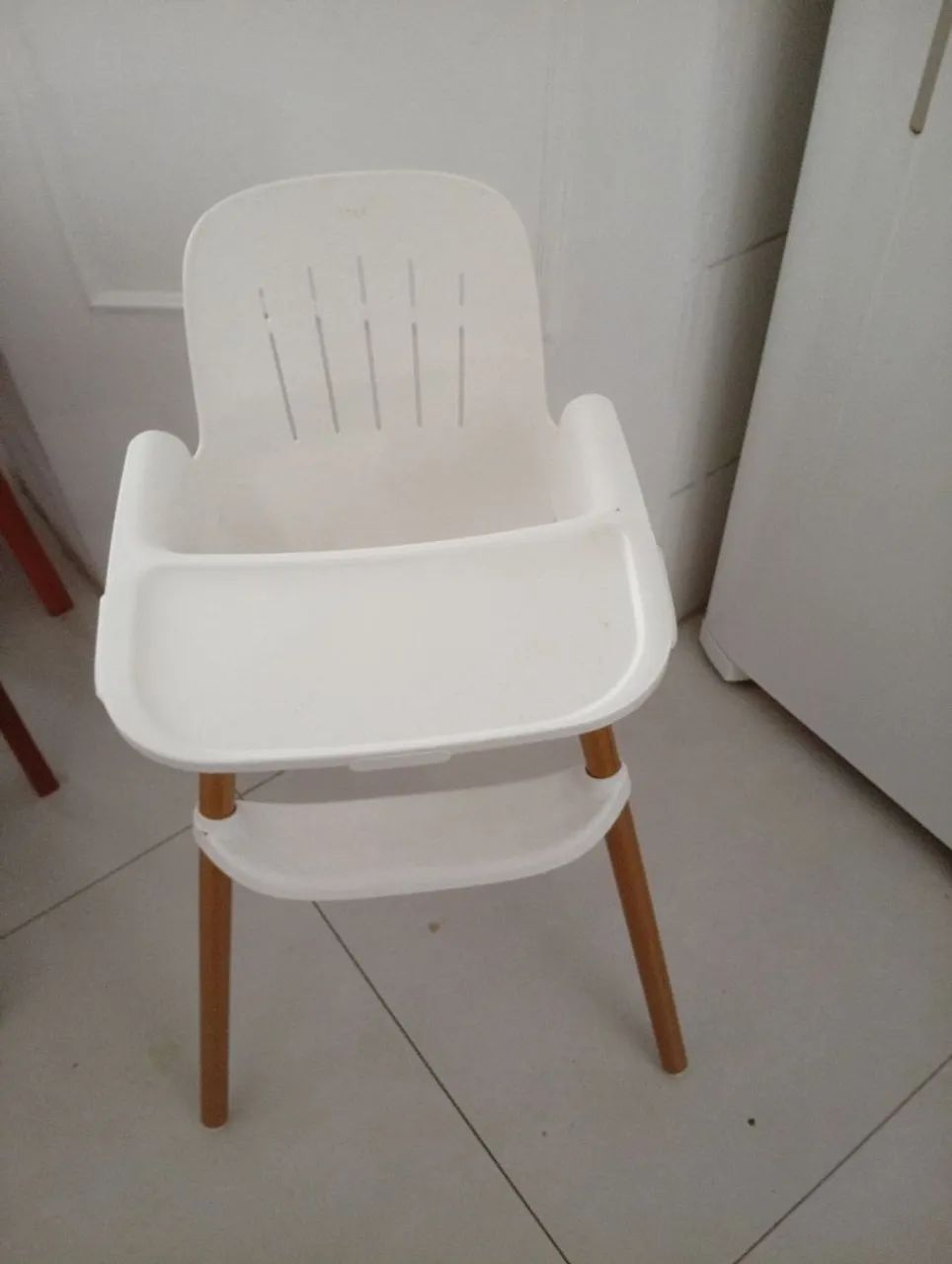 Cadeira de alimentação Burigotto com cinto