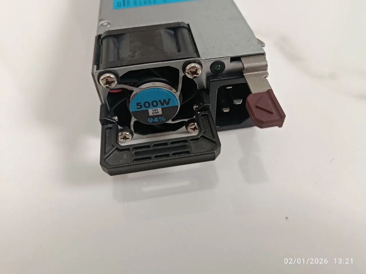 FONTE HPE 500W PLATINUM SUPER CONSERVADA - Foto 3