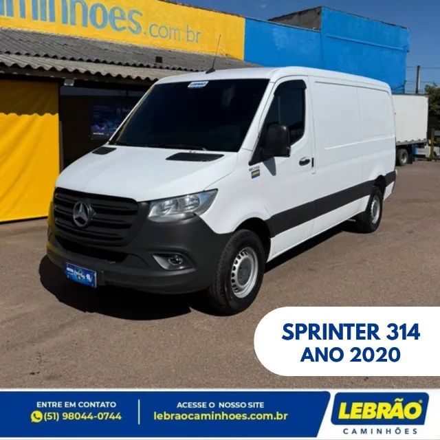 Mercedes-Benz Sprinter 314 Furgão Curto T.b. 2.2 Diesel 2020