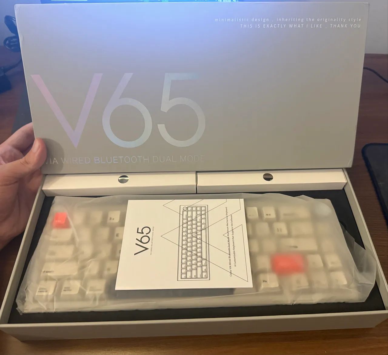 Teclado Cidoo V65 V2 Aluminio