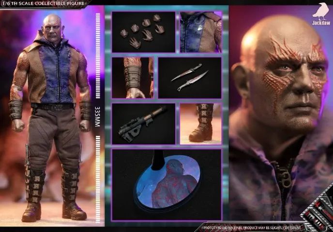 Drax - Guardioes Da Galaixa - Jackdaw Jd013 1/6 = Hot Toys - Foto 2