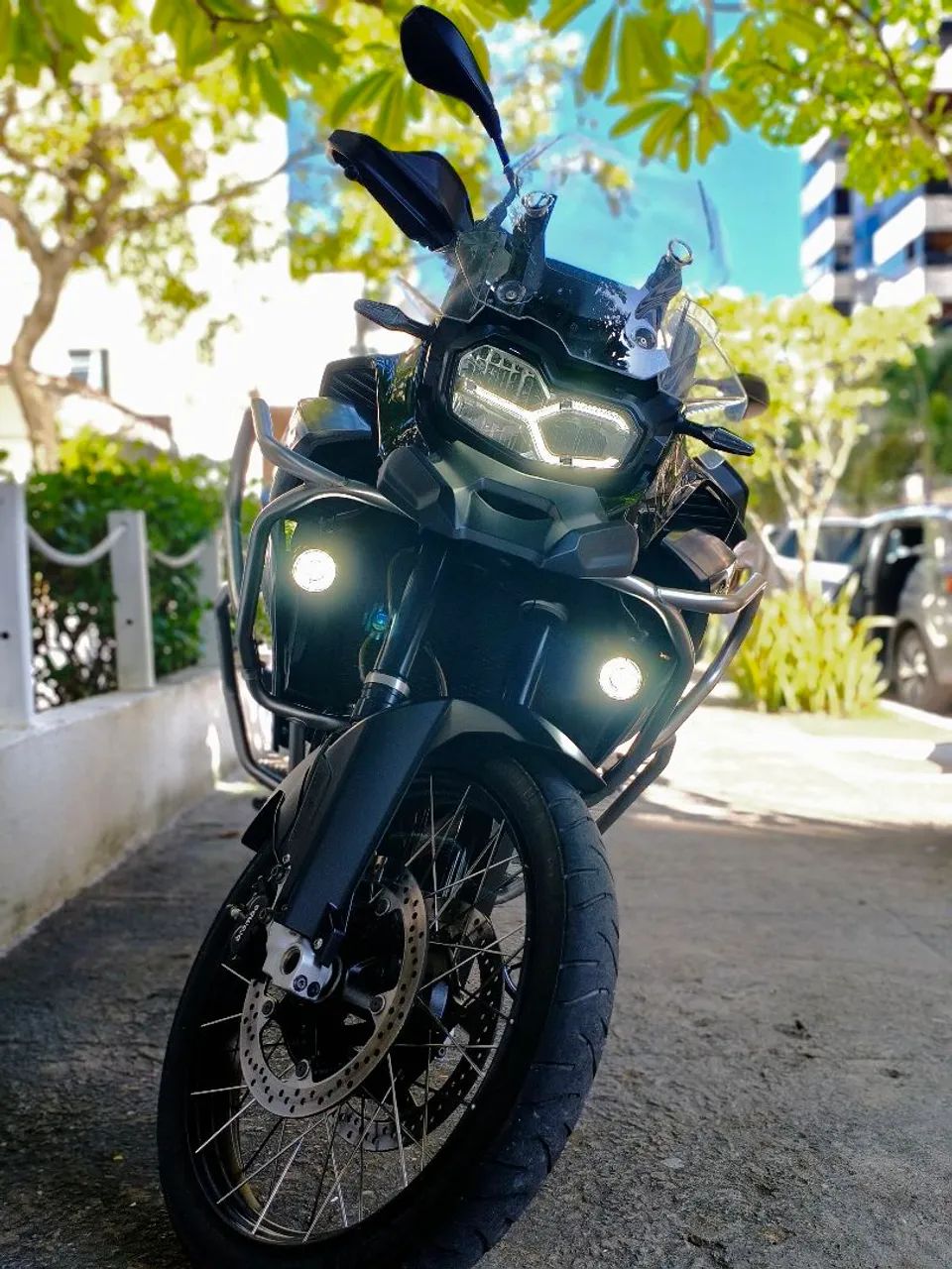 Gs850 adventure triple black