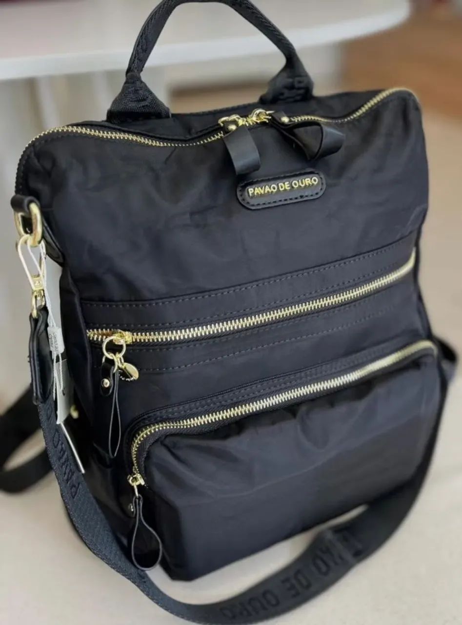 Mochila pavão de ouro  - Foto 4