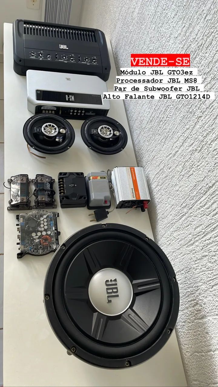 JBL MS-8 e outros itens  - Foto 6