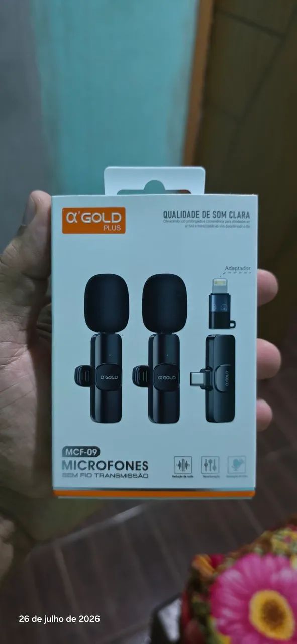 Microfone para smartphone 