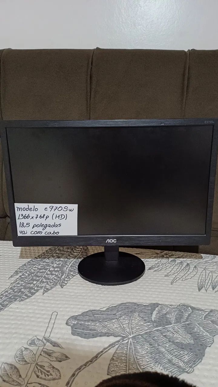 Monitor AOC E970Sw - NOVO