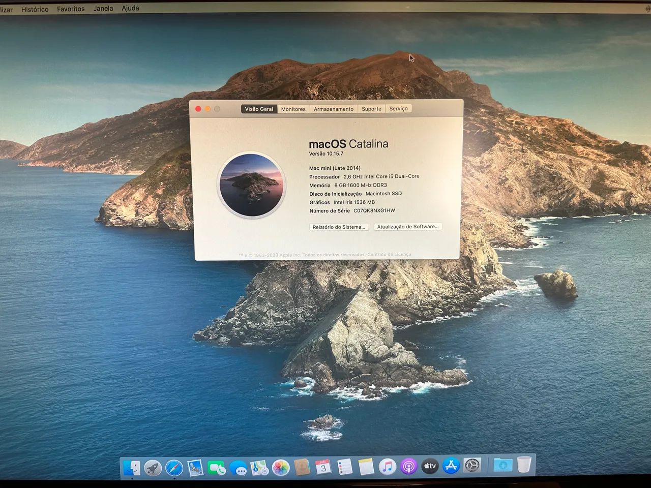 Mac mini Late 2014 Intel Core i5 / 8GB / SSD 240GB / na caixa - Foto 4