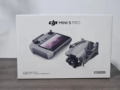 Drone DJI Mini 5 Pro Fly More Combo (Com tela) LACRADO