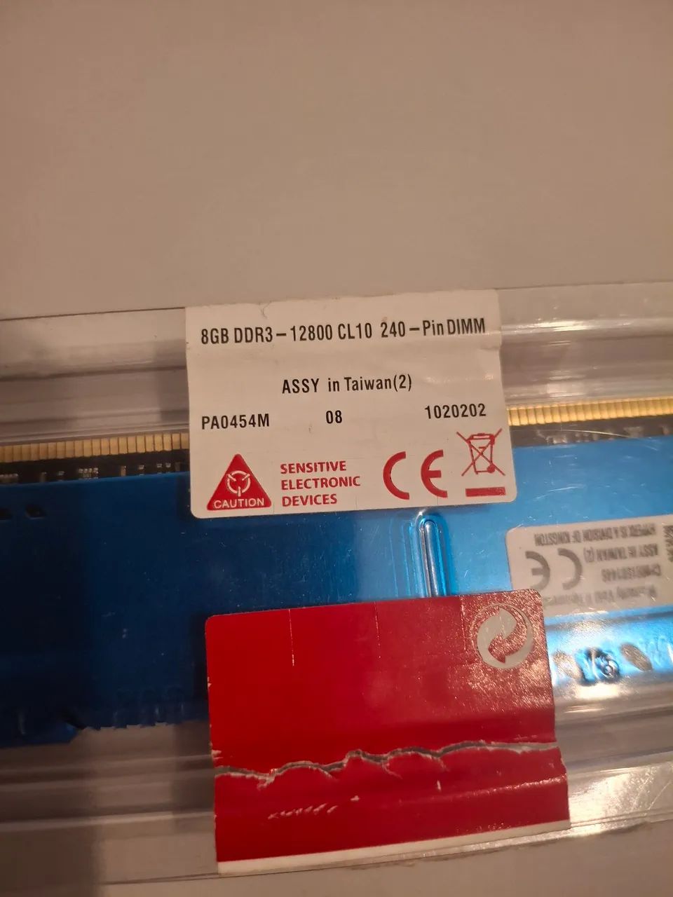 Memoria hyperx fury 8gb