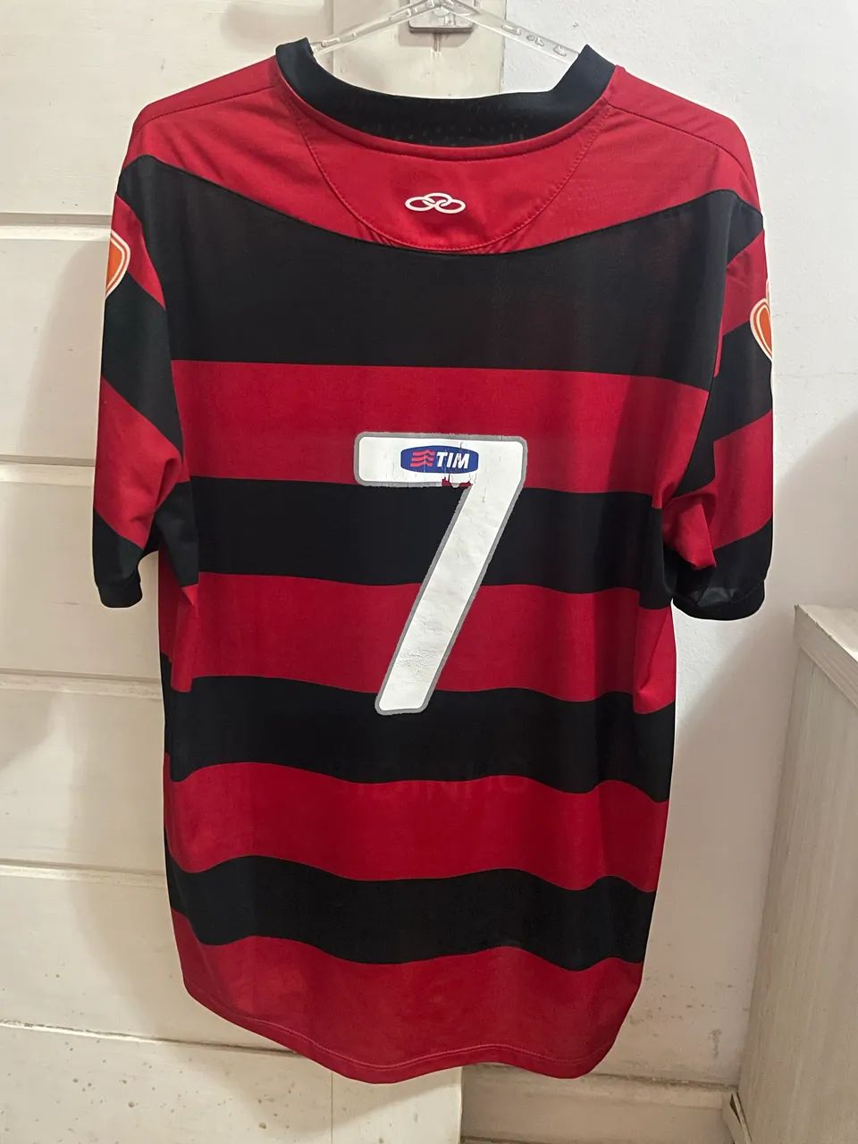 Camisa I Oficial Flamengo 2011-2012 Tamanho M - Foto 2