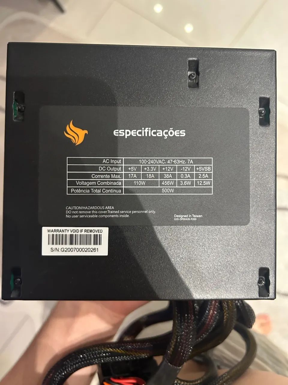 Fonte de computador 500w  - Foto 3
