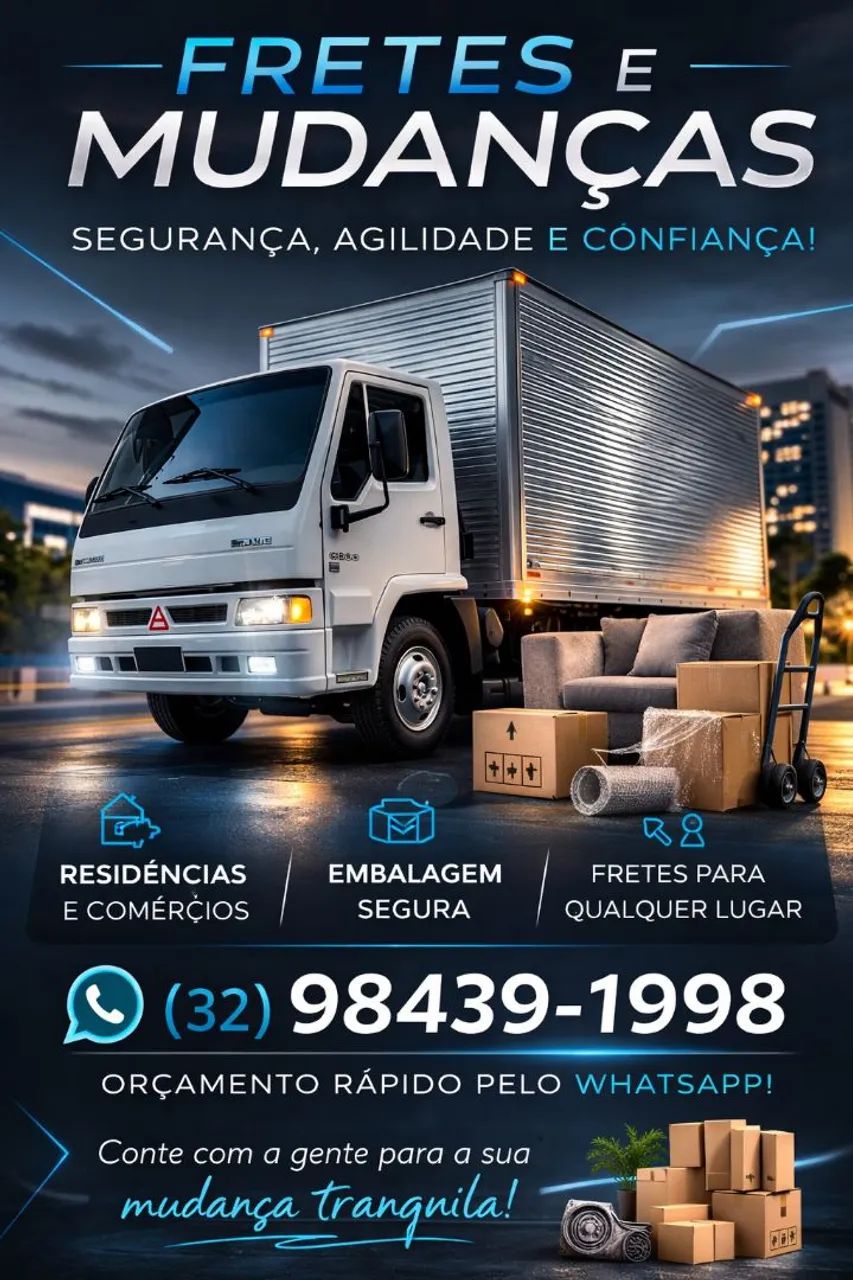 FRETES E MUDANÇAS PARA TODO O BRASIL!! 