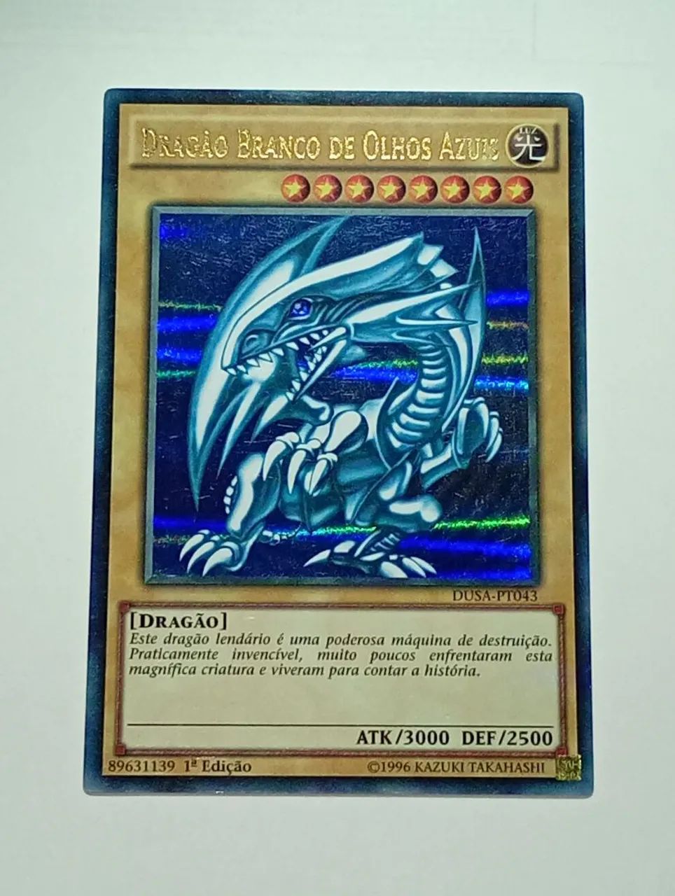 YUGIOH BLUE-EYES DUSA NM ITEM RARO - Foto 3
