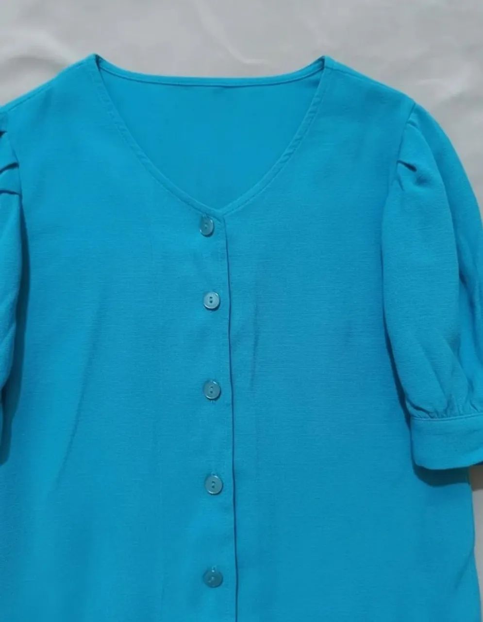 blusa feminina em viscose viva modas nova e com etiqueta! - Foto 3