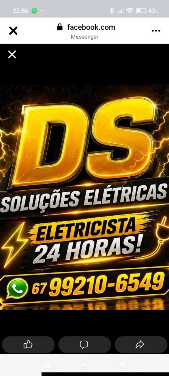 Eletricista profissional 24 horas 
