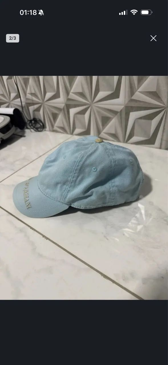 Boné azul  - Foto 3