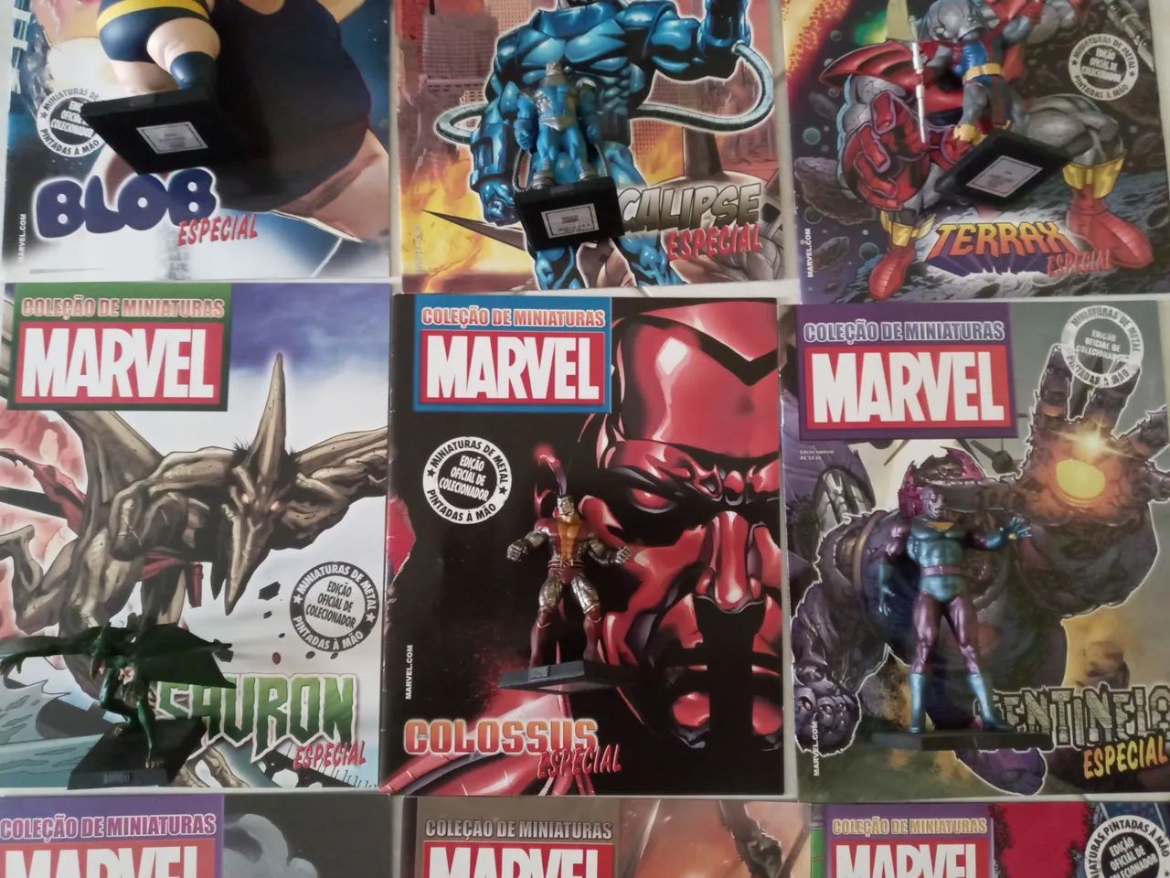 10 miniaturas de bonecos especiais da marvel da coleçao eaglemoss - Foto 3