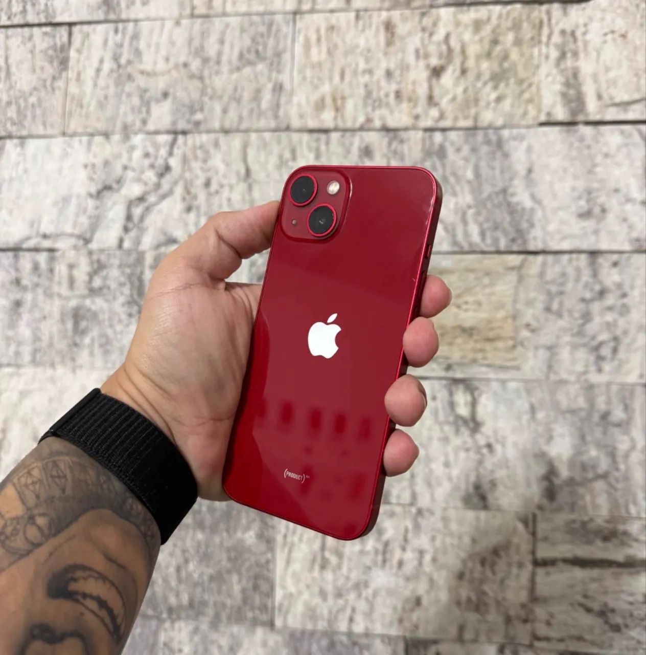 iPhone 13 128gb vermelho com caixa - Foto 3
