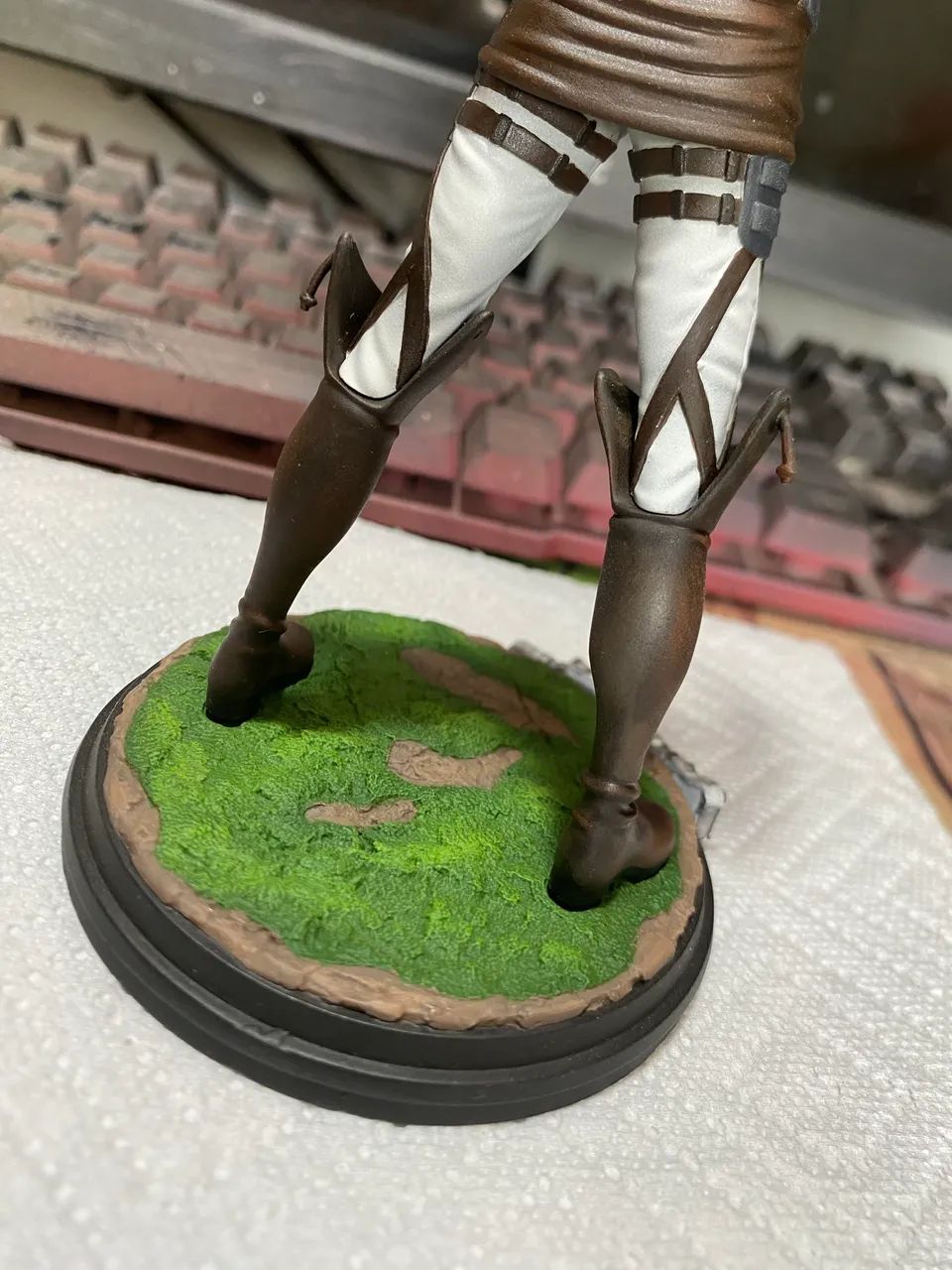 Action Figure Eren Shingeki no Kyojin Anime - Foto 4