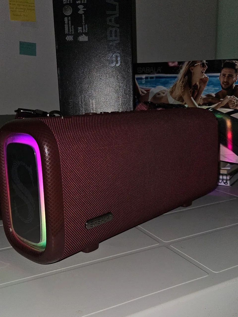 CAIXA DE SOM BLUETOOTH - SABALA DR 908 PRO - POTENTE - Foto 3