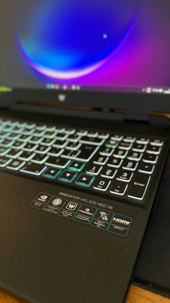 Helios Neo 16 RTX 4060 i7 13650HX 16GB DDR5 - Foto 4