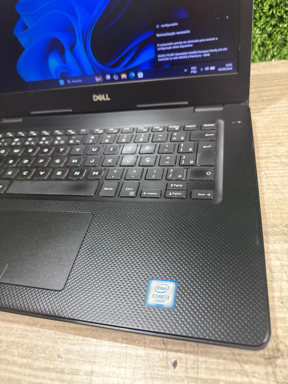 Notebook DeLL Core i3 8ram SSD120 Windows 11 Office Antivírus