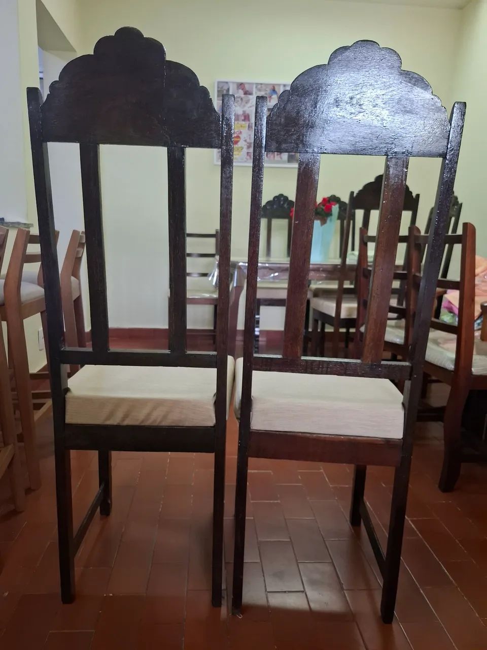 Vendo 6 cadeiras macaiba - Foto 2