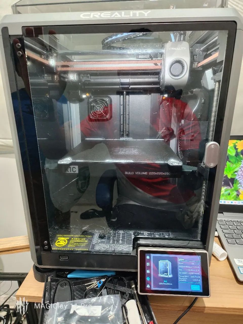 Impressora 3d Creality K1C  - Foto 2