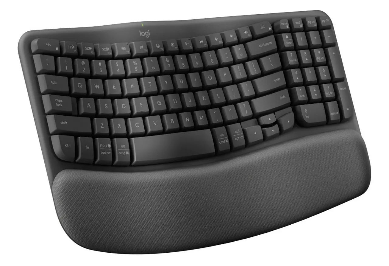 Kit ergonômico Mouse Vertical + Teclado logitech - Foto 2