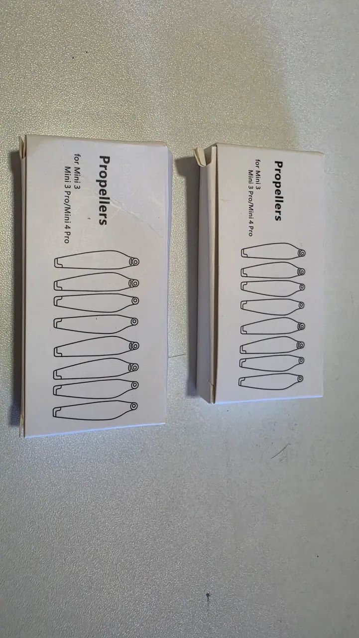 Kit Hélices para DJI Mini 3 Pro e Mini 4 Pro (paralelas) 2 conjuntos com 8 hélices cada - Foto 4