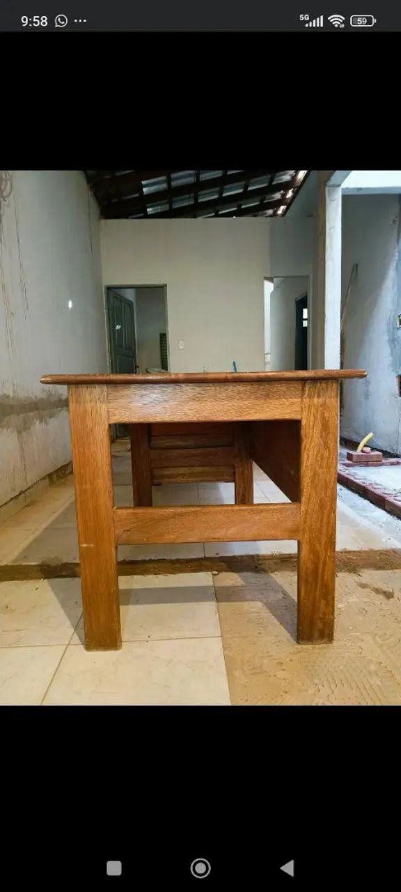 Bancada de madeira 100% - Foto 3
