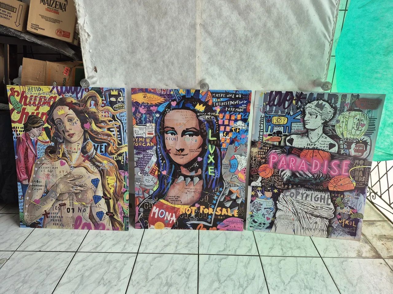 Conjunto de quadros - Foto 2