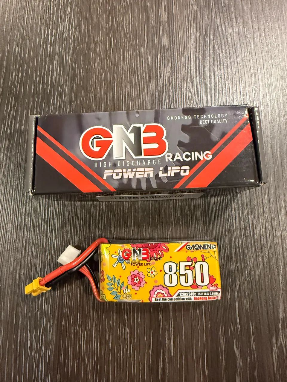 Bateria LiHV GNB 3S 850mah 120c.  - Foto 3