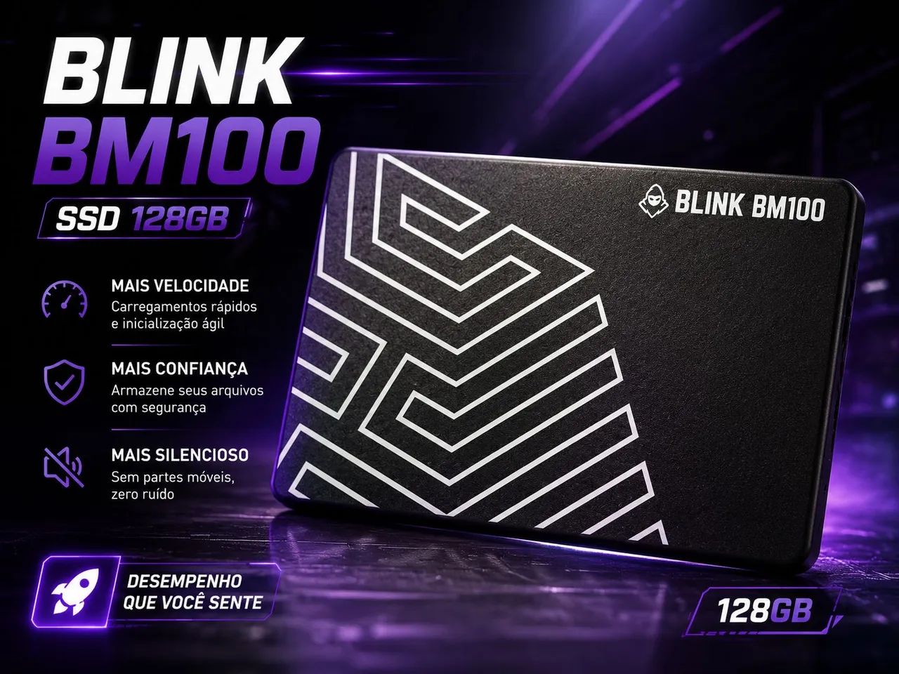 SSD MANCER BLINK BM100 128GB 