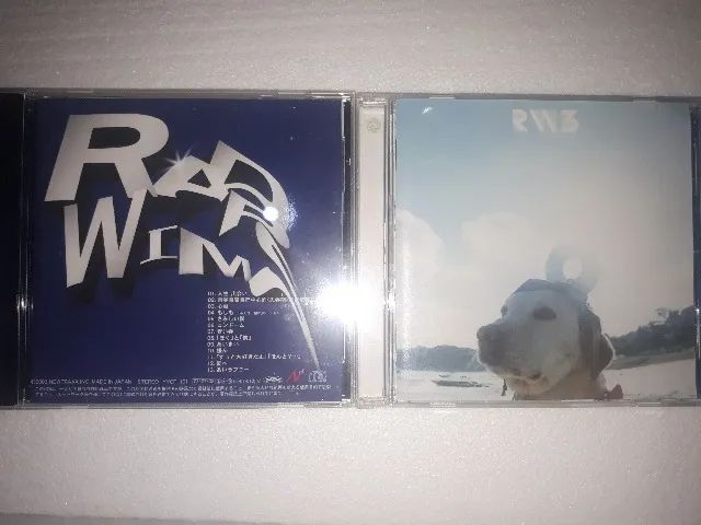 Lote 2 CDs RADWIMPS (1 e 3) - Originais Japão com OBI