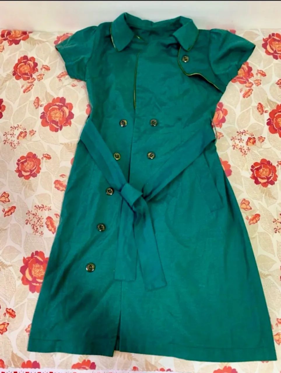 Vestido verde vintage  - Foto 3