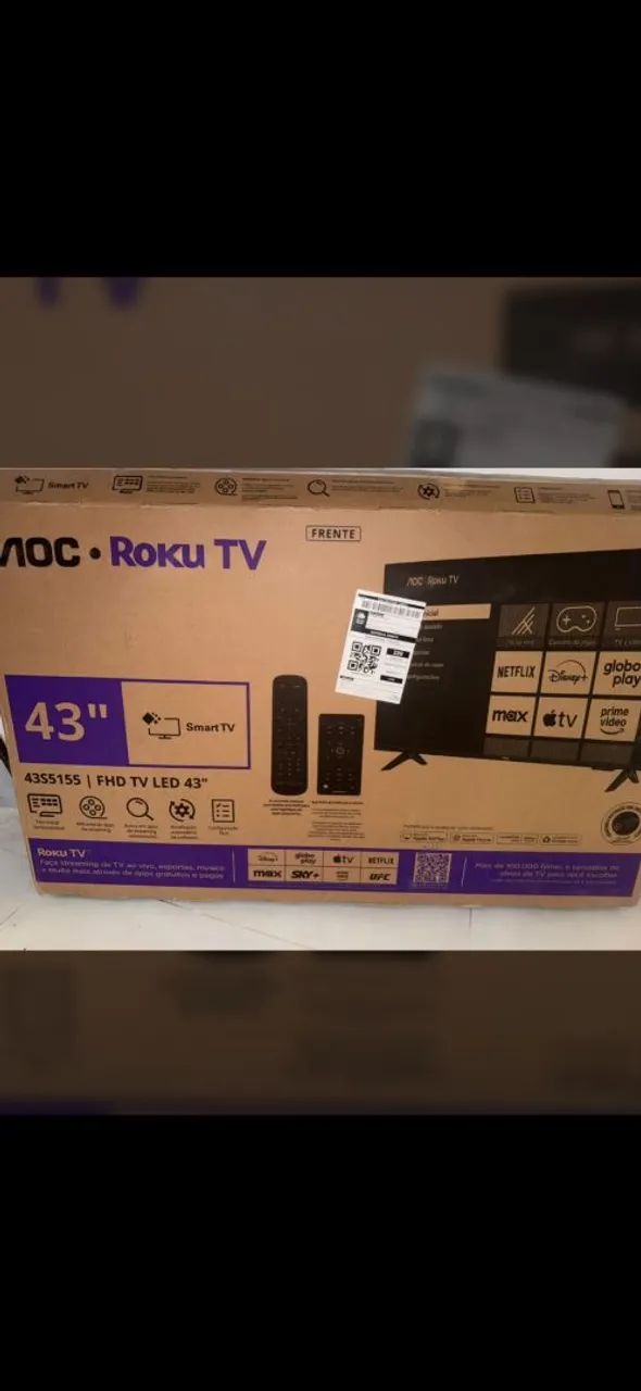Televisão zero, nunca usado lacrado.