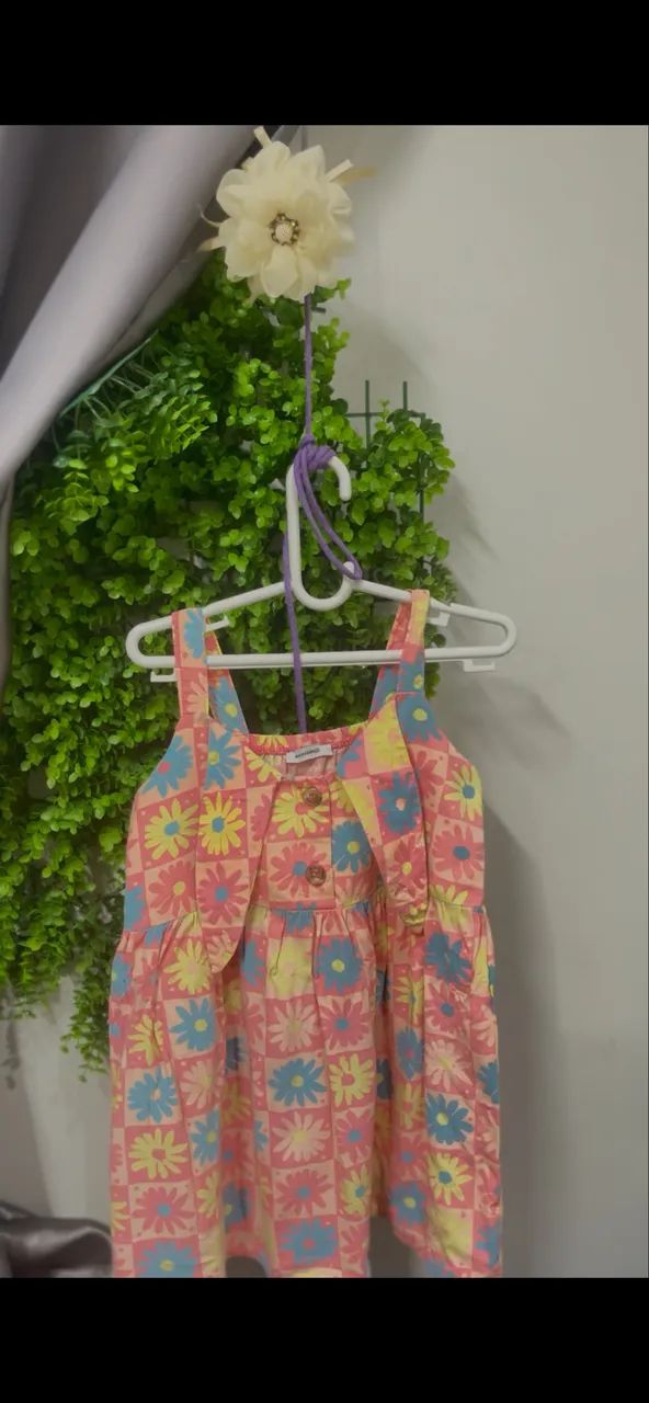 Vestidos Menina 1 ano - Foto 4