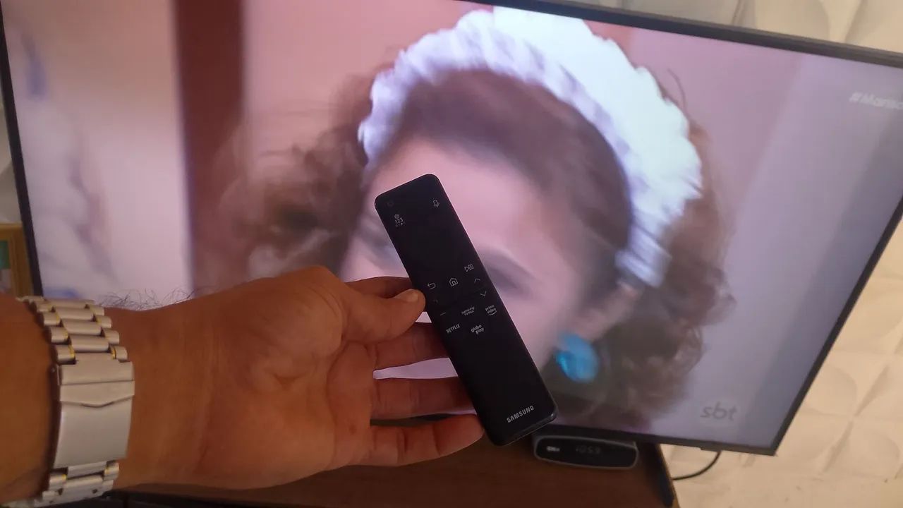 SMART TV SAMSUNG 43 POLEGADAS PERFEITA FUNCIONANDO TUDO PRA VIM BUSCA EM RIO DOCE - Foto 3