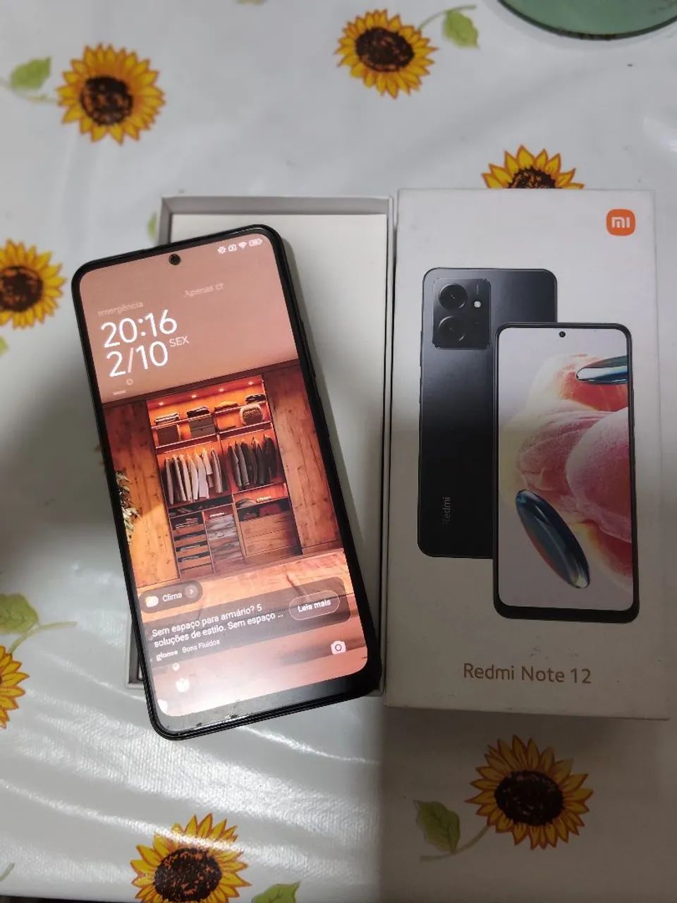 Celular redmi note 12 128 GB 6GB ram conservado - Foto 2