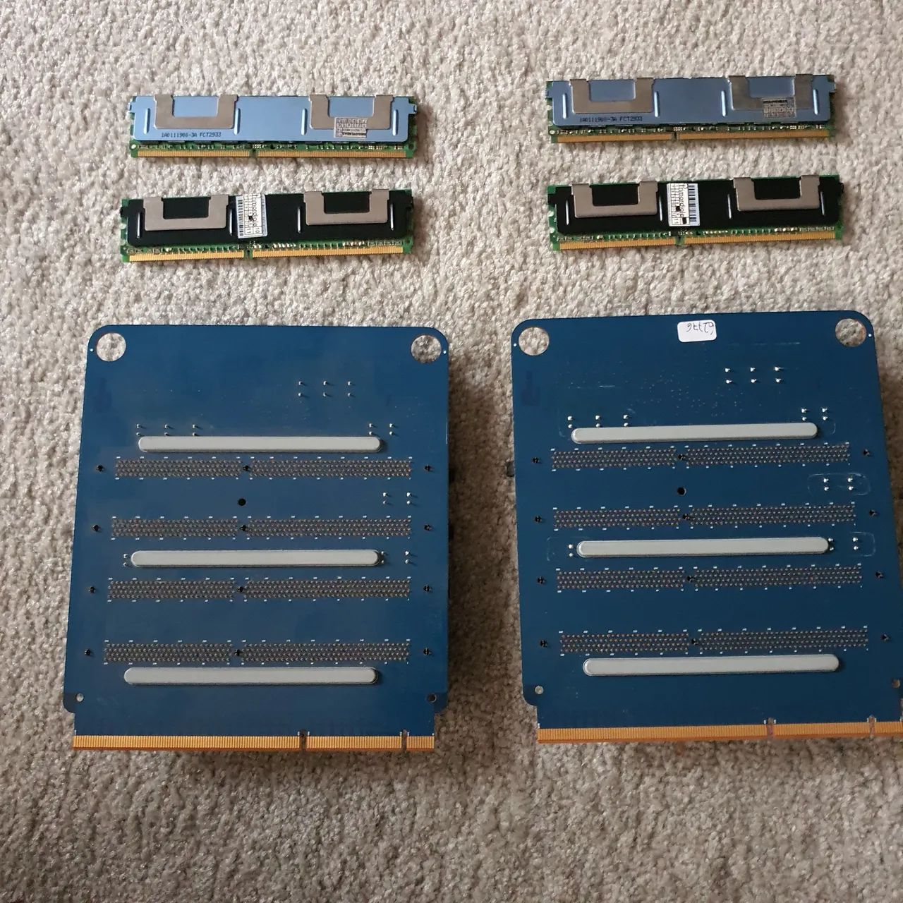 2 Riser Memory placa de memória Mac Pro A1186  com 12Gb - Foto 4