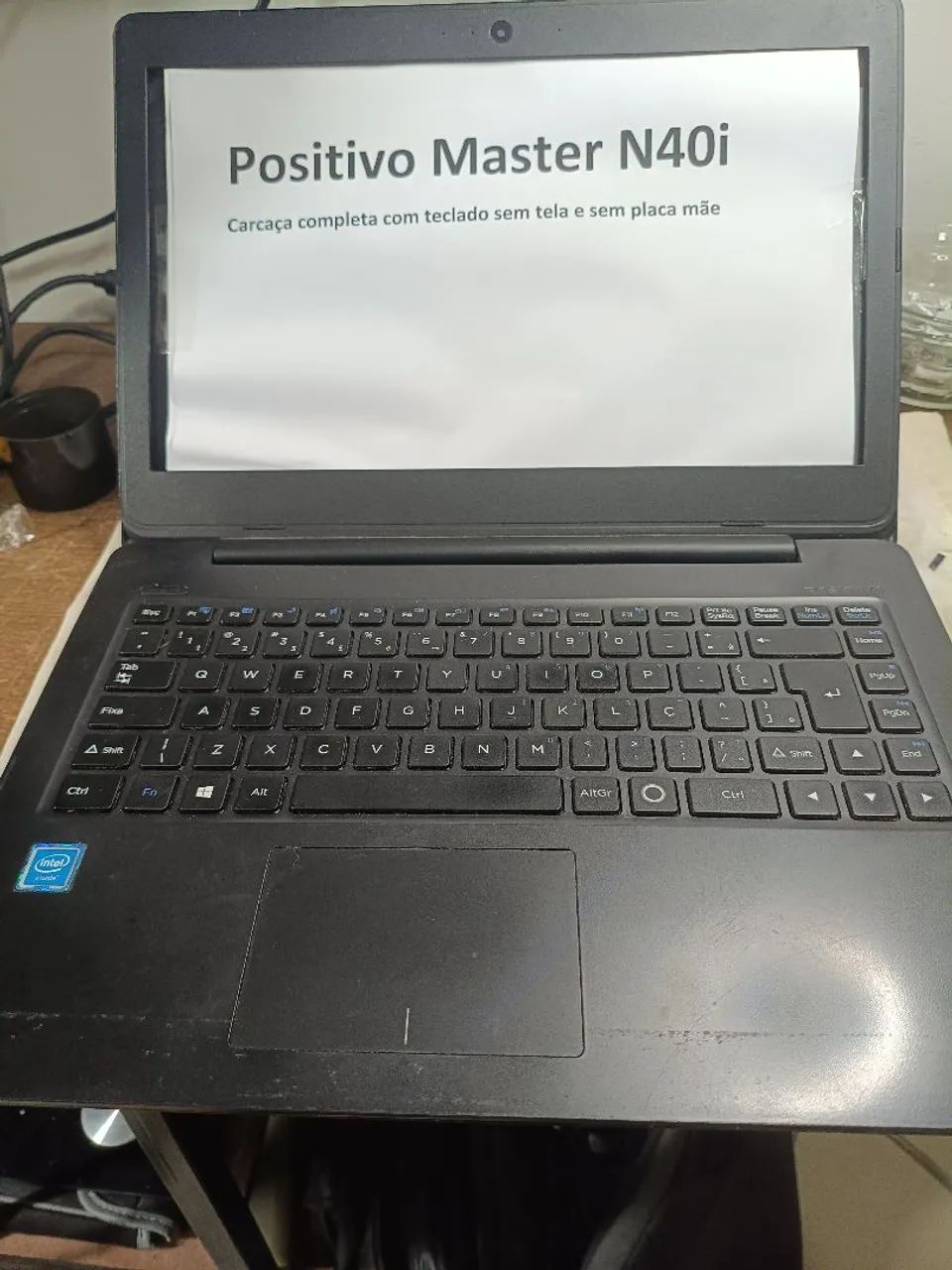Carcaça do notebook positivo master N40i