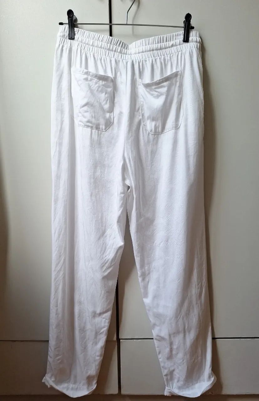 Calça branca forever 21 tam M - Foto 3