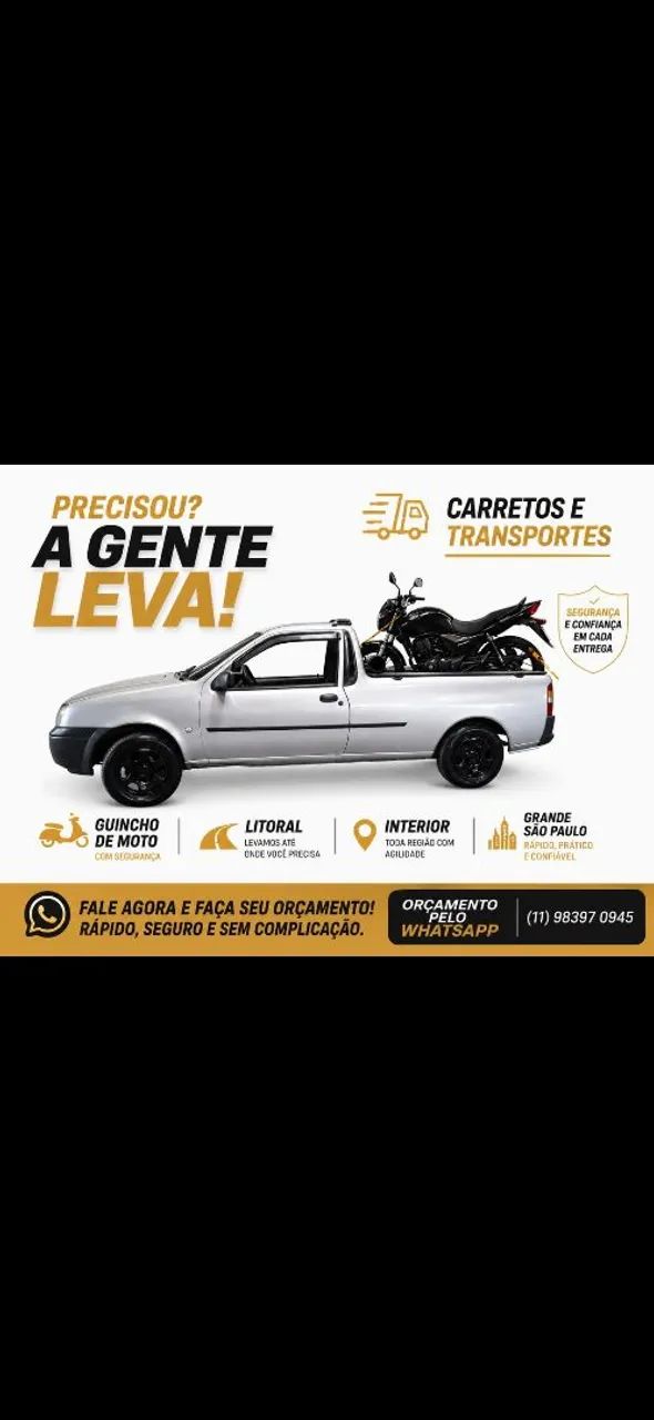 Carretos guincho de moto 