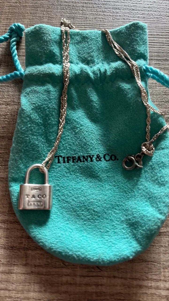 Corrente e pingente cadeado Tiffany  & Co - Foto 2
