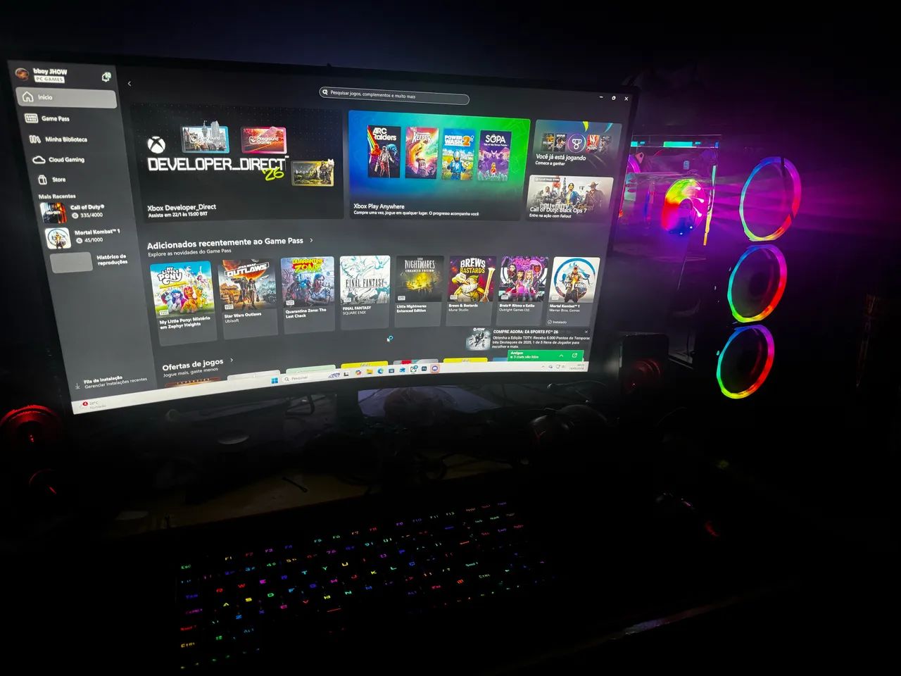 Pc gamer completo  - Foto 4
