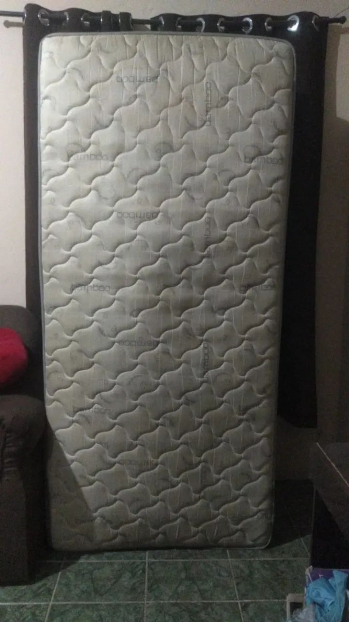 Cama box solteiro de mola. - Foto 5