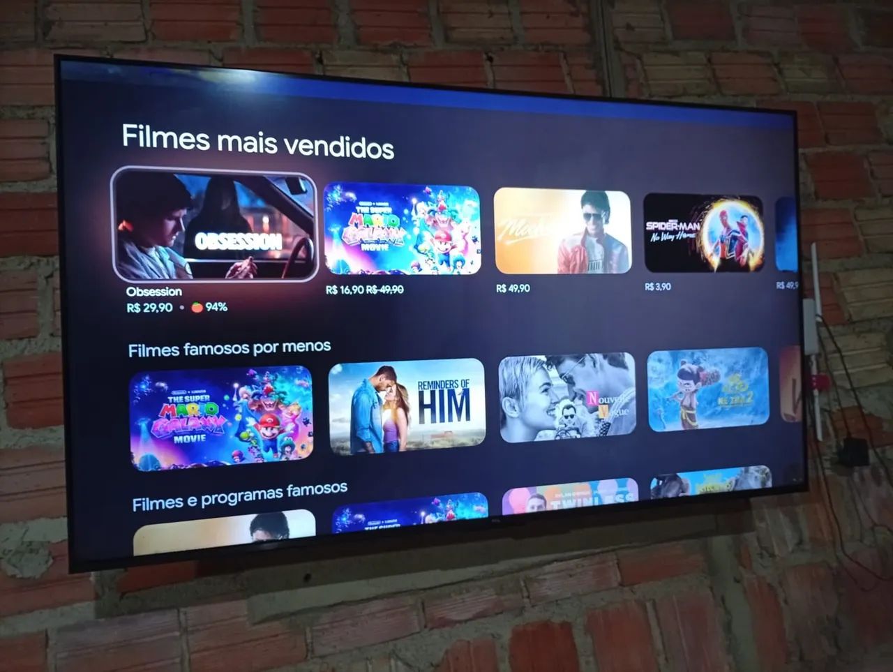 Vendo uma TV TCL 55 Polegadas 